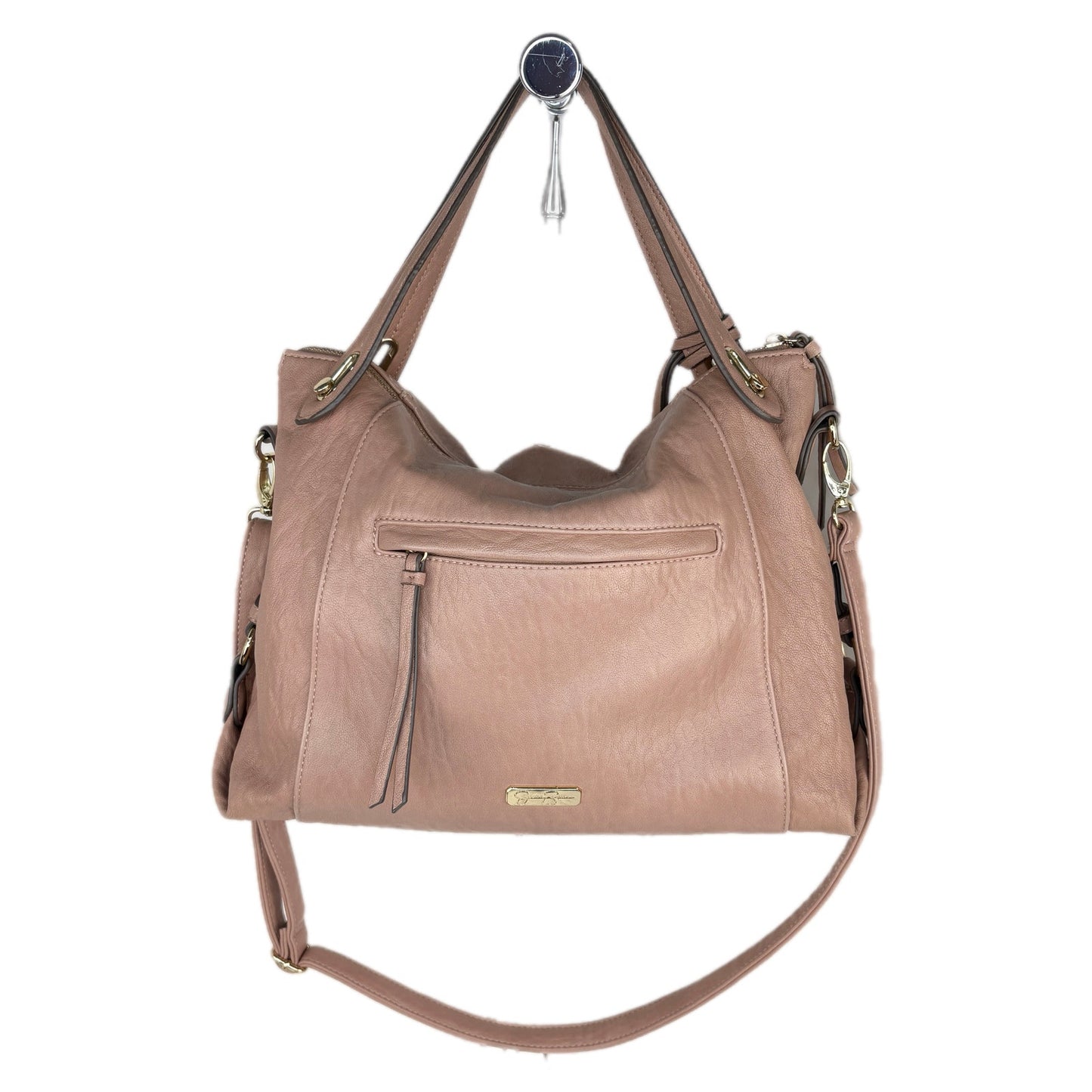 Jessica Simpson Pink Roxanne Hobo Satchel Shoulder Bag