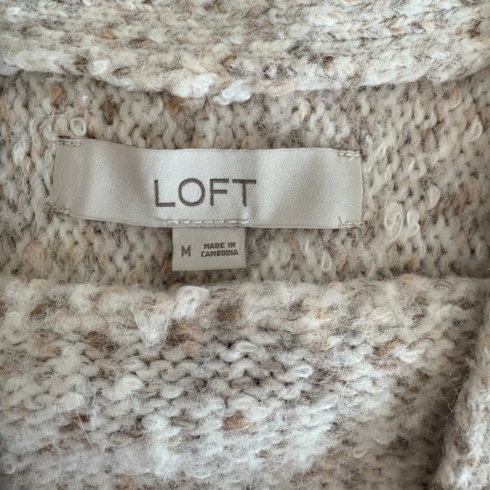 Loft Cozy Crop Cardigan - Women's Size M