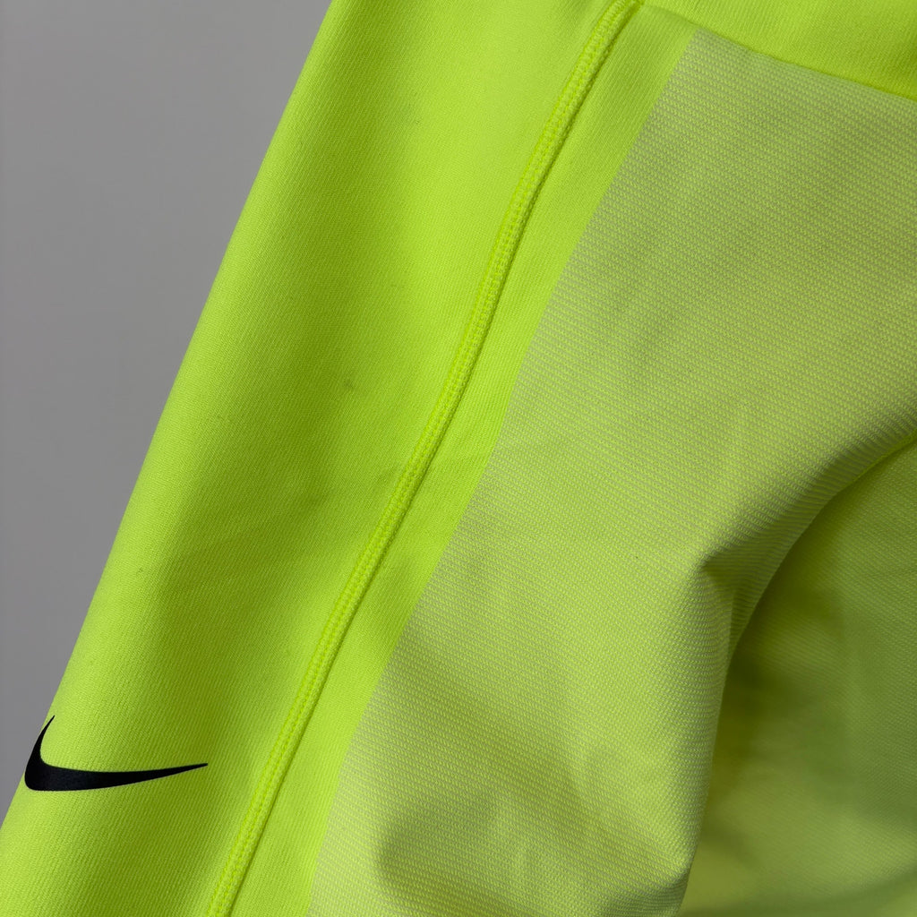 Nike Tech Pack Neon Green Tight Running Leggings - Women's Size S