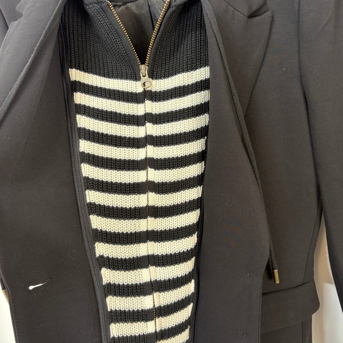 Evereve Dawson Blazer Detachable Sweater Dickey - Women's Size XS