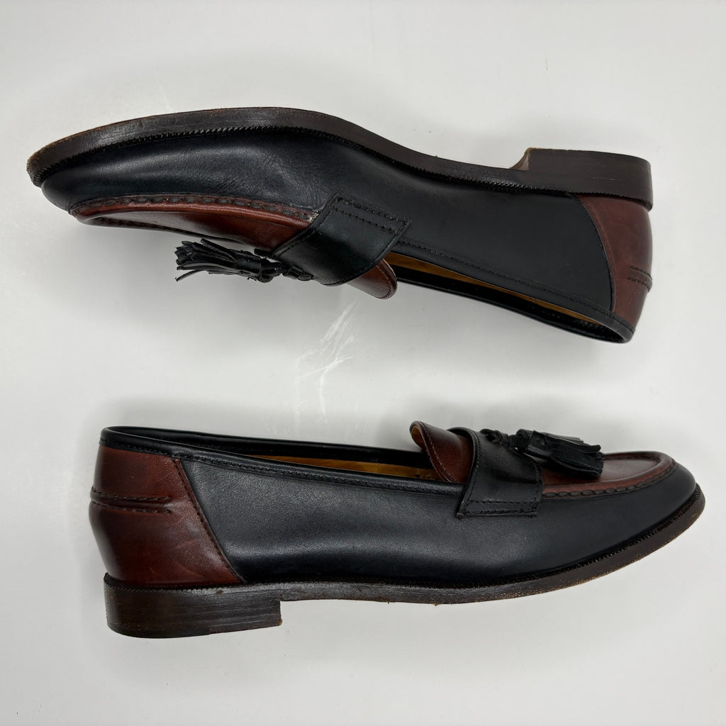 Vintage Cole Haan Leather Tassel Two Tone Loafers - Women's Size 9 Narrow