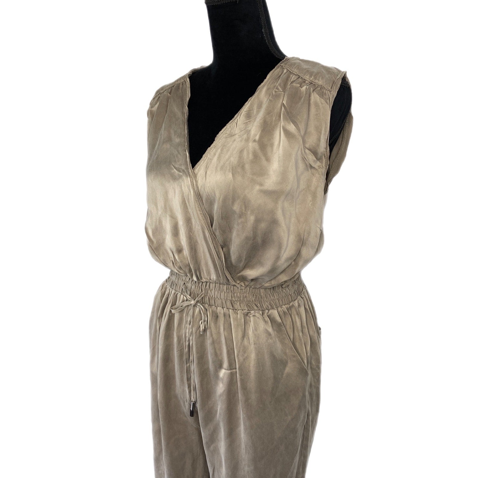 elevenses Anthropologie Silk Sleeveless Jumper - Women's Size XSP