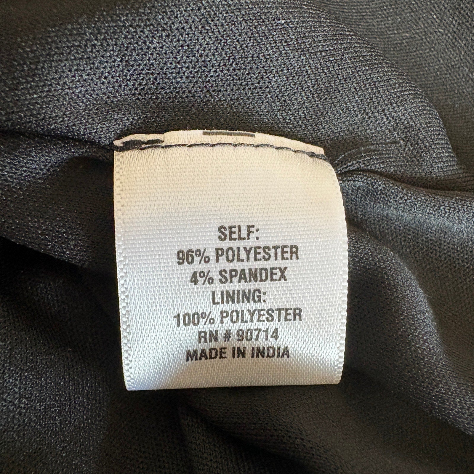 Sparkle Patterned Long Sleeve Dress - Women's Size M