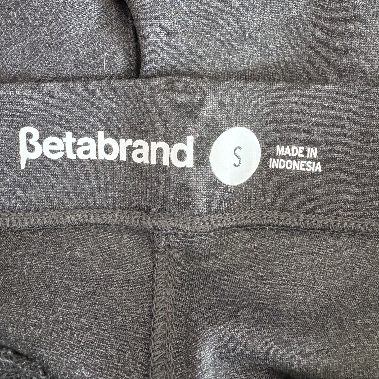 Betabrand Dark Gray Classic Boot Cut Dress Yoga Pant - Women's Size Small