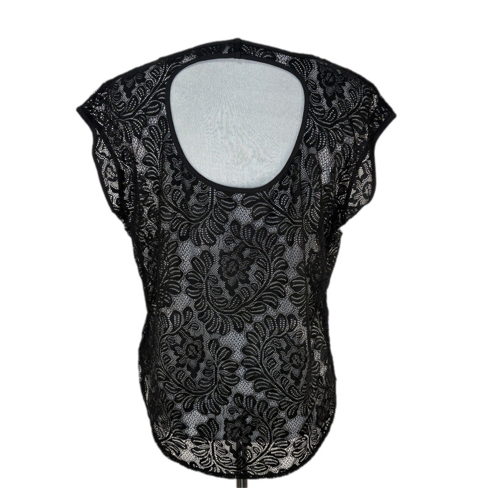 Express Sheer Lace Top - Women's Size XS