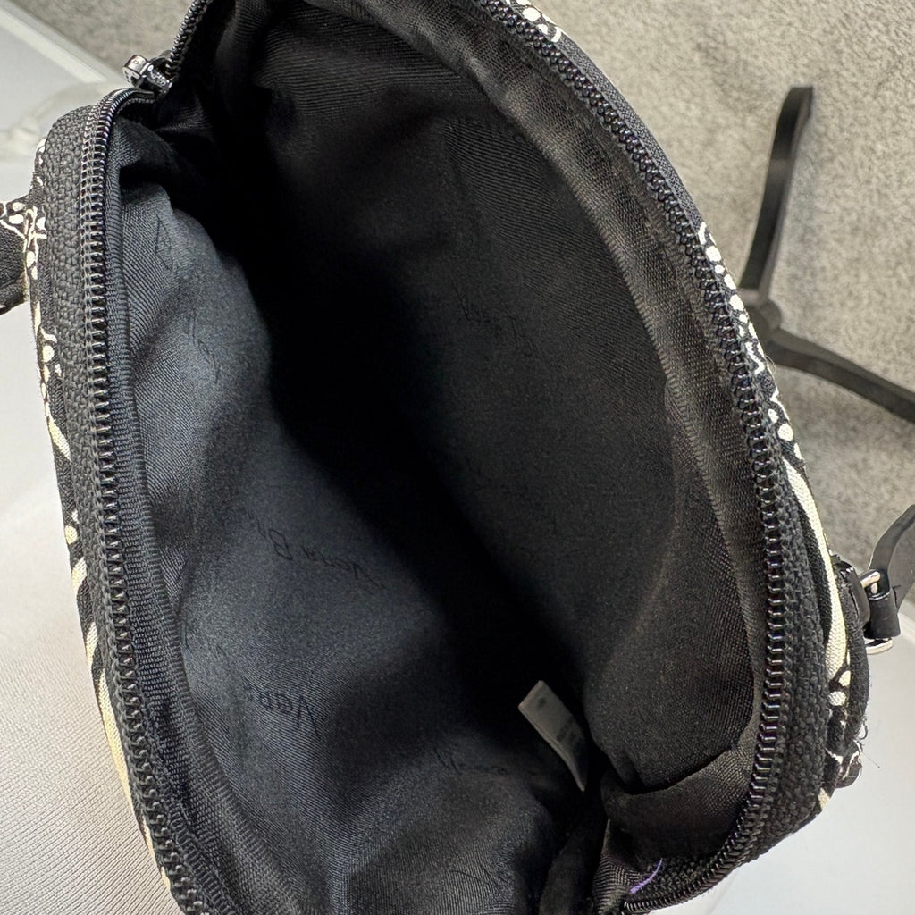 Vera Bradley Blanco Bouquet Mini Hipster Crossbody Bag