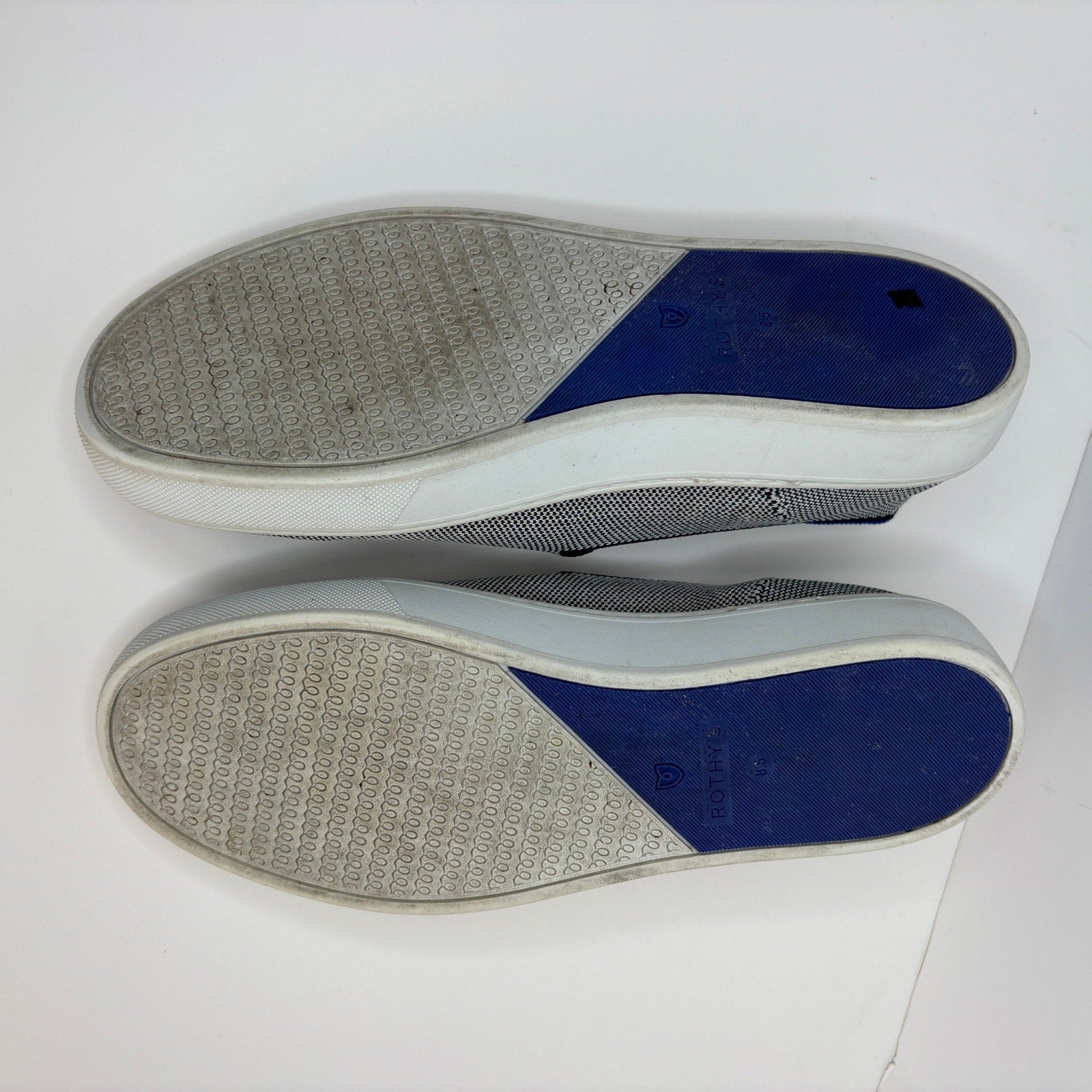 Rothy's The Original Slip On Sneaker in Blue - Women's Size 8.5