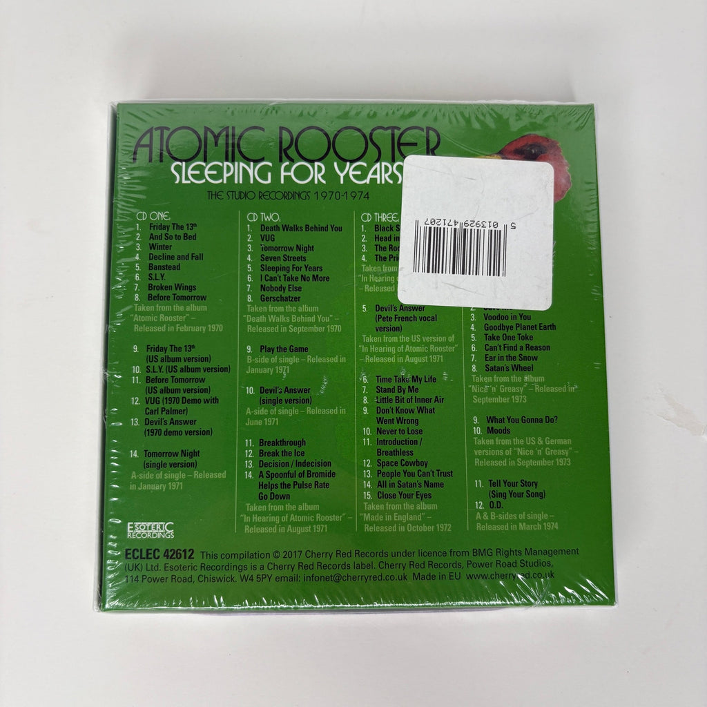 Atomic Rooster Sleeping For Years: Studio Recordings 1970-1974 - 4 Disc Set