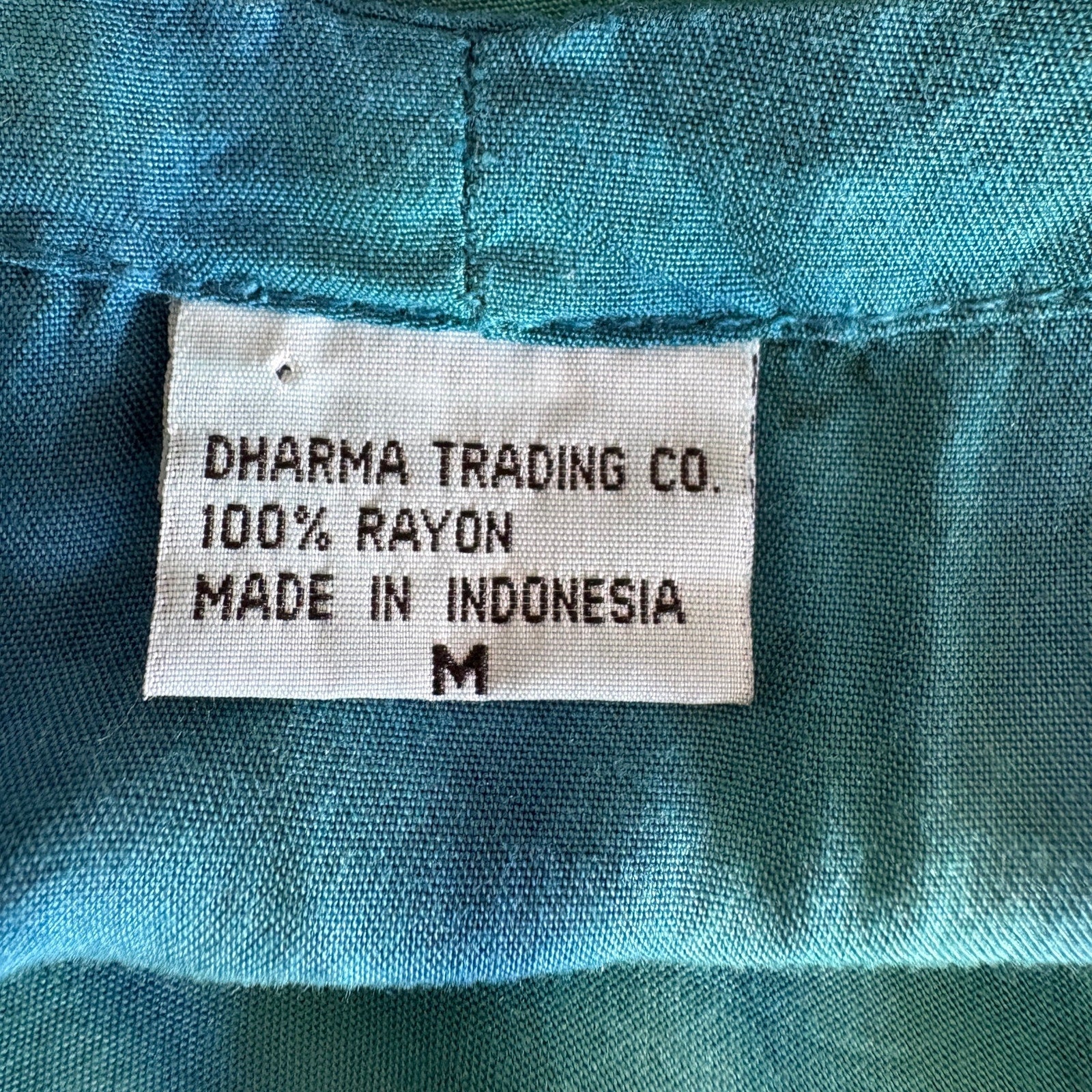 Dharma Trading Blue Tie Dye Sundress - Women's M