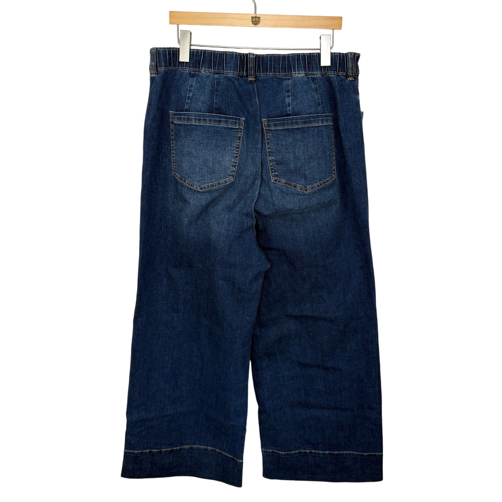 Universal Standard Carrie High Rise Wide Leg Jeans - Women's Size 18