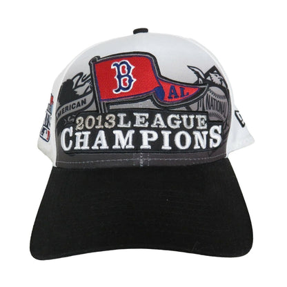 New Era Boston Red Sox League Champions Fitted Baseball Hat - Men's Size 7 5/8