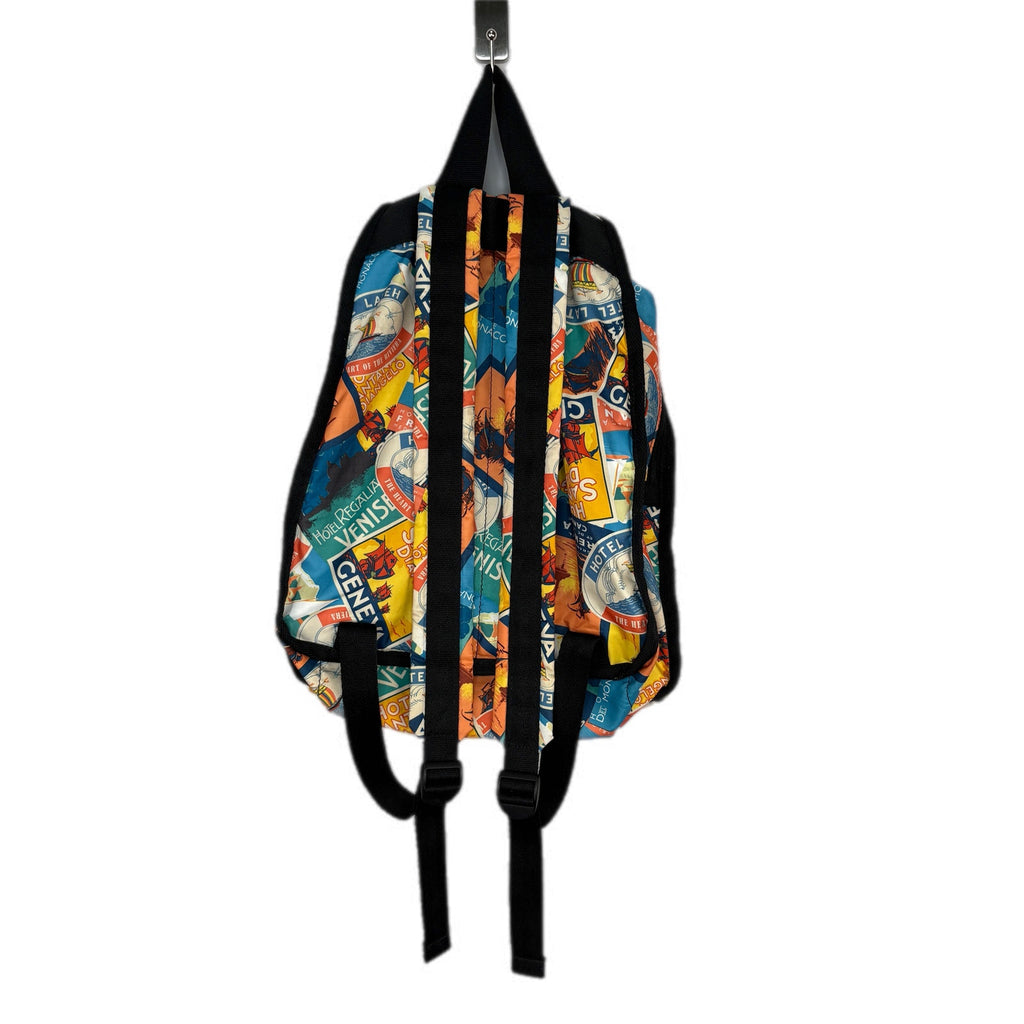 LeSportsac Rare Travel Hotel Postcards Backpack