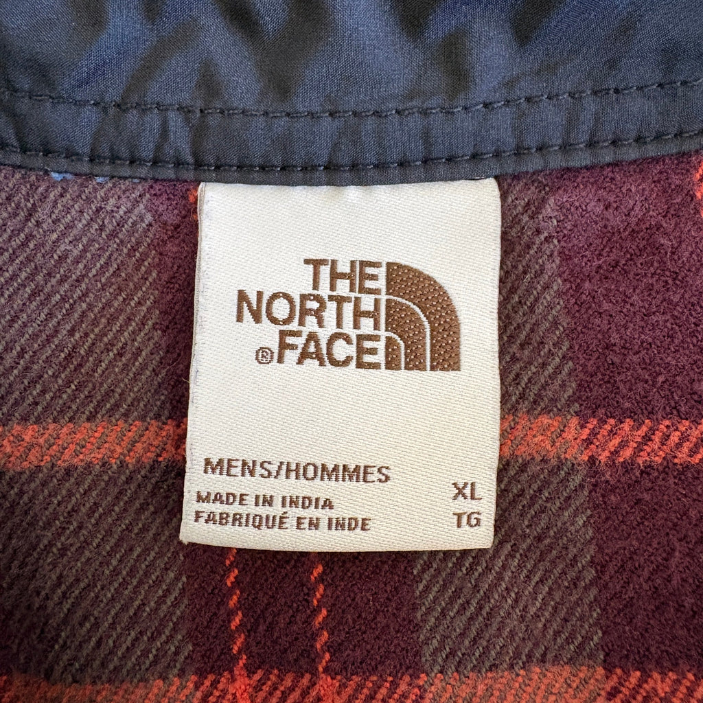 The North Face Plaid Flannel Shirt - Men's Size XL