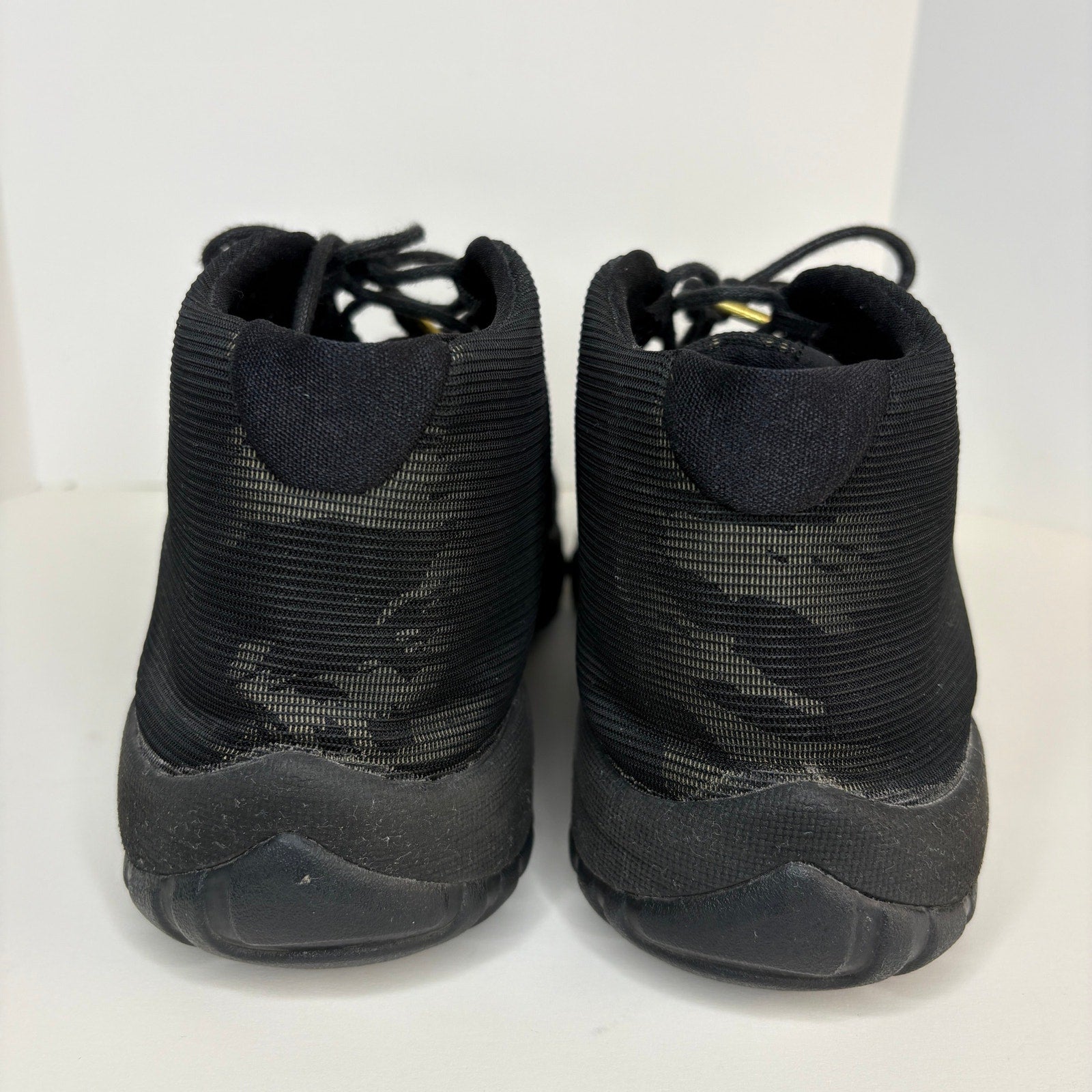 Jordan Future Black Metallic Gold Tiger Camo 656503 035 - Men's Size 9