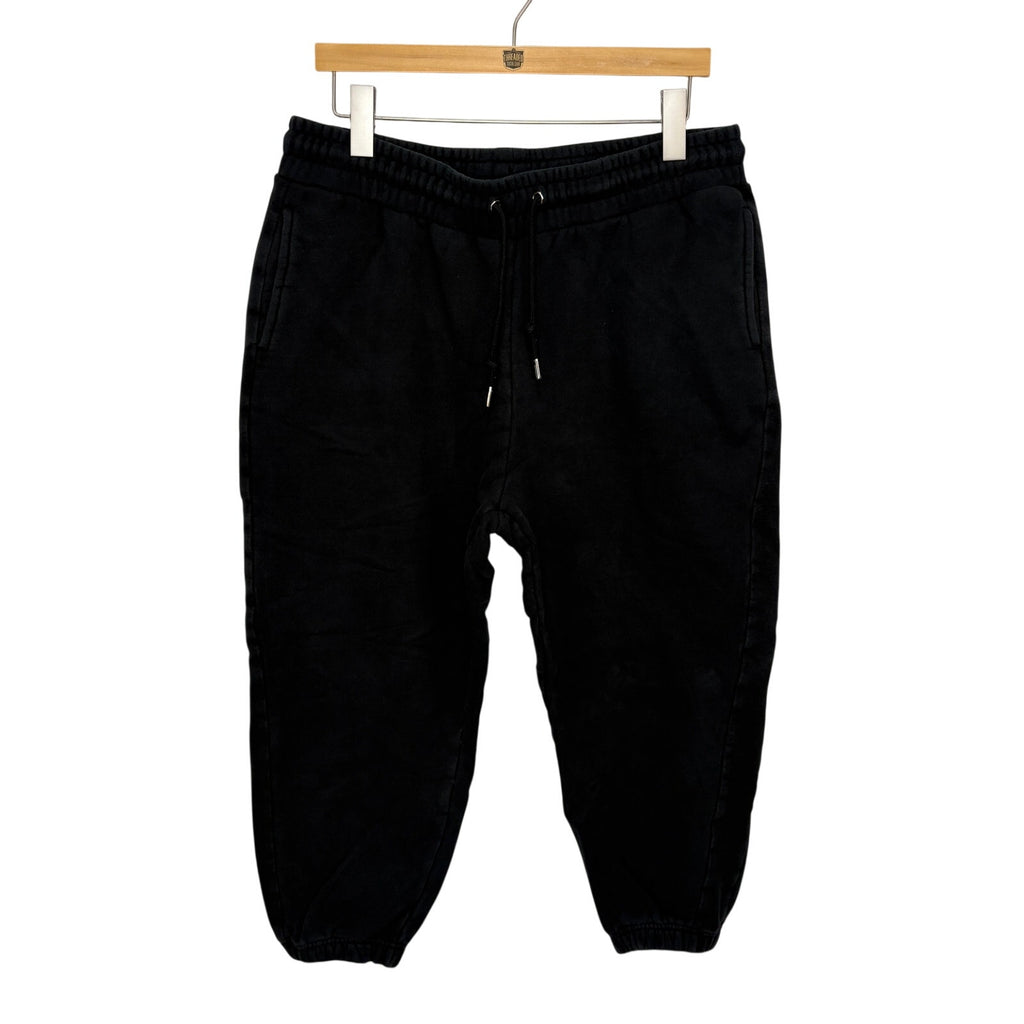 Quince Heavyweight Boyfriend Jogger in Black - Women's Size L