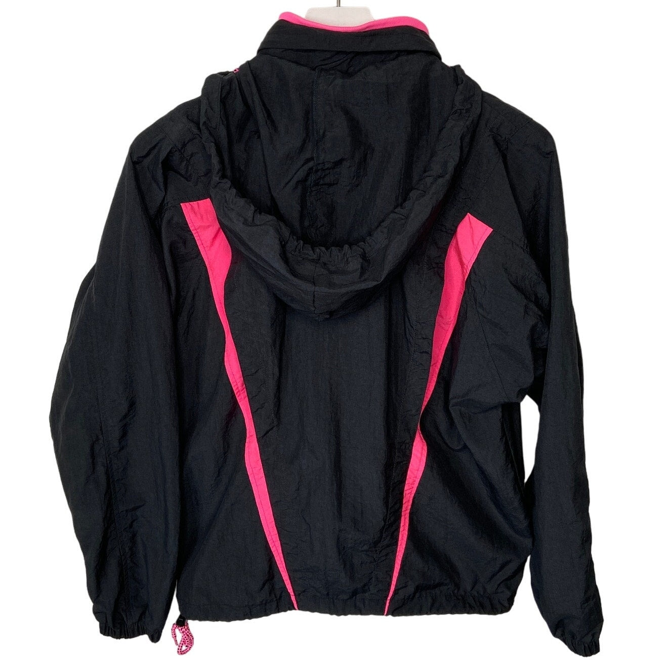 Vintage Nike Gray Tag Zip Up Nylon Windbreaker - Women's Size M