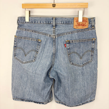 Levi's 550 Relaxed Fit Jean Shorts - Men's Size 34