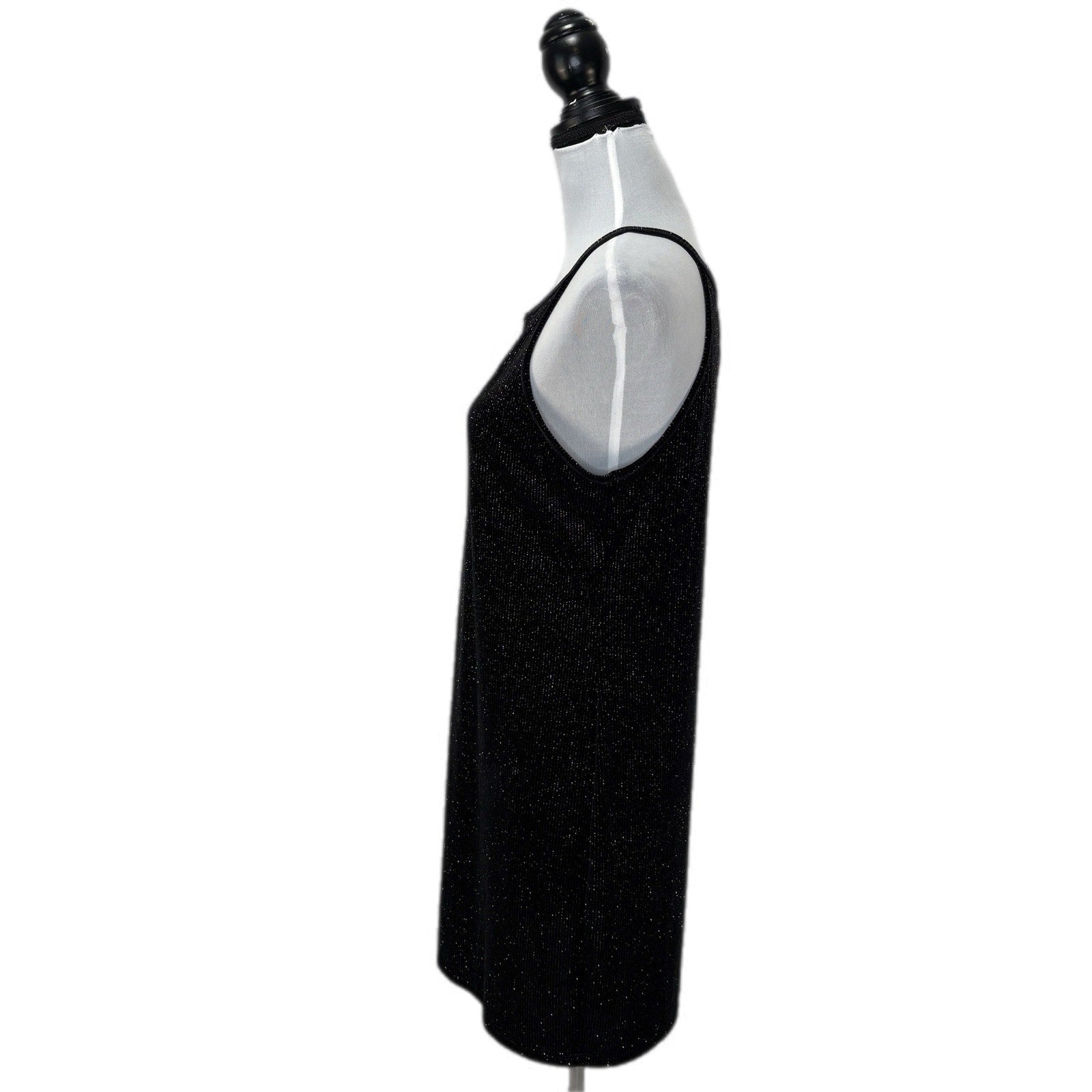 Black Sparkly Stretchy Bodycon Dress NWT- Women's Size XL
