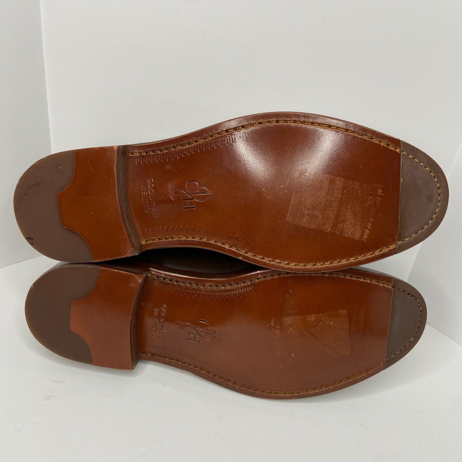 Cole Haan Brown Leather Oxford Dress Shoes - Men's Size 8.5