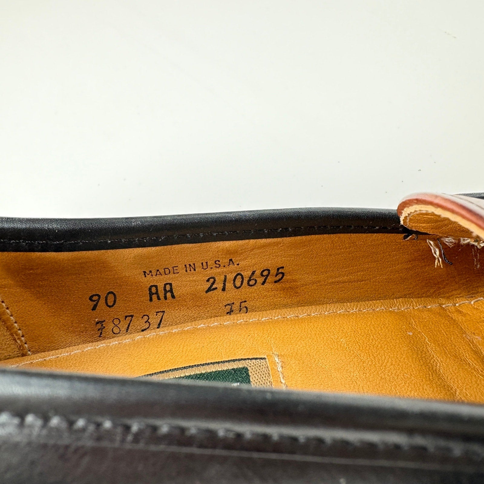 Vintage Cole Haan Leather Tassel Two Tone Loafers - Women's Size 9 Narrow