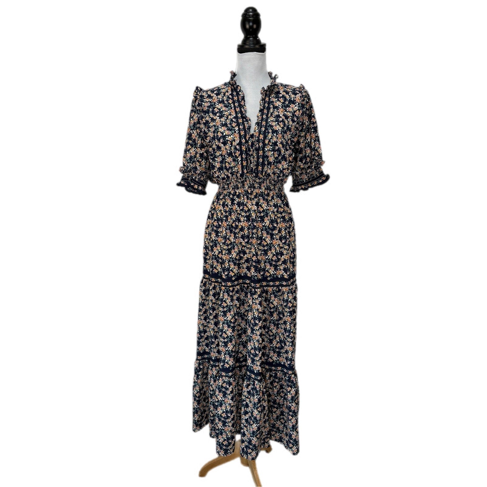 Max Studio Floral Maxi Dress - Women's Size M