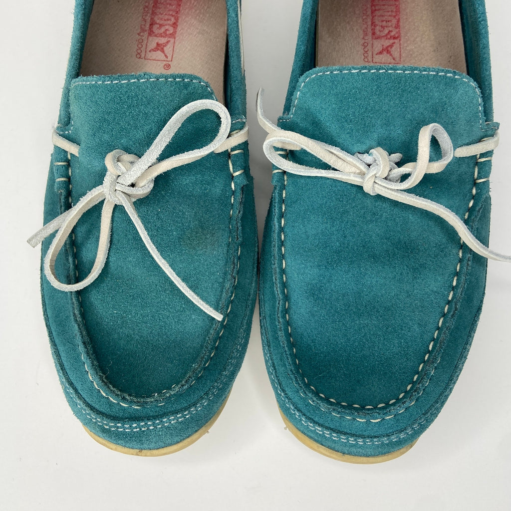 Pikolinos Aquamarine Montecarlo Leather Loafers 06N-6250S - Men's Size 8.5-9
