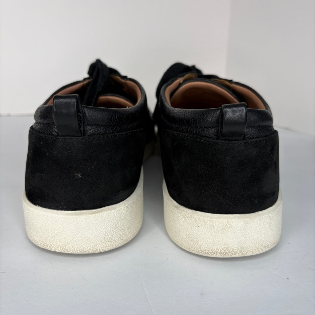 Vionic Winny Onyx Leather Low Top Sneakers - Women's Size 11