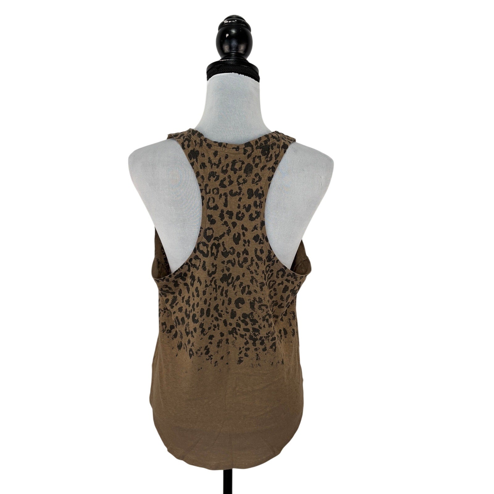 Converse One Star Racerback Animal Print Tank Top - Women's Size L