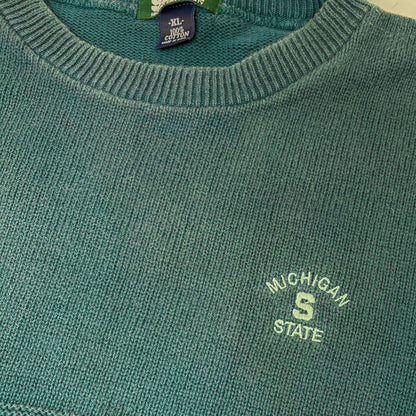 American Vintage Michigan State Golf MSU Crewneck Sweater - Adult XL