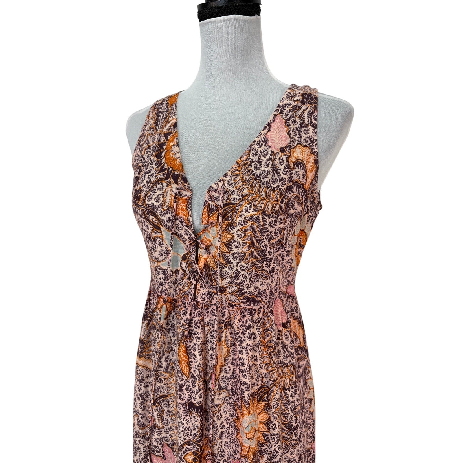 Madewell Boho Floral Sleeveless Midi Dress - Women's Size 00