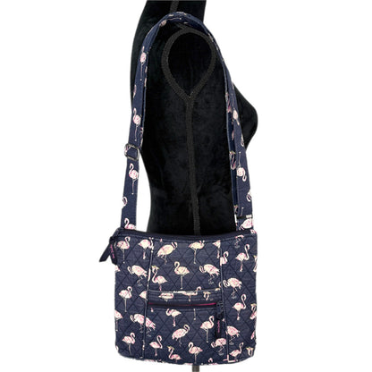 Vera Bradley Flamingo Fiesta Print Hipster Crossbody