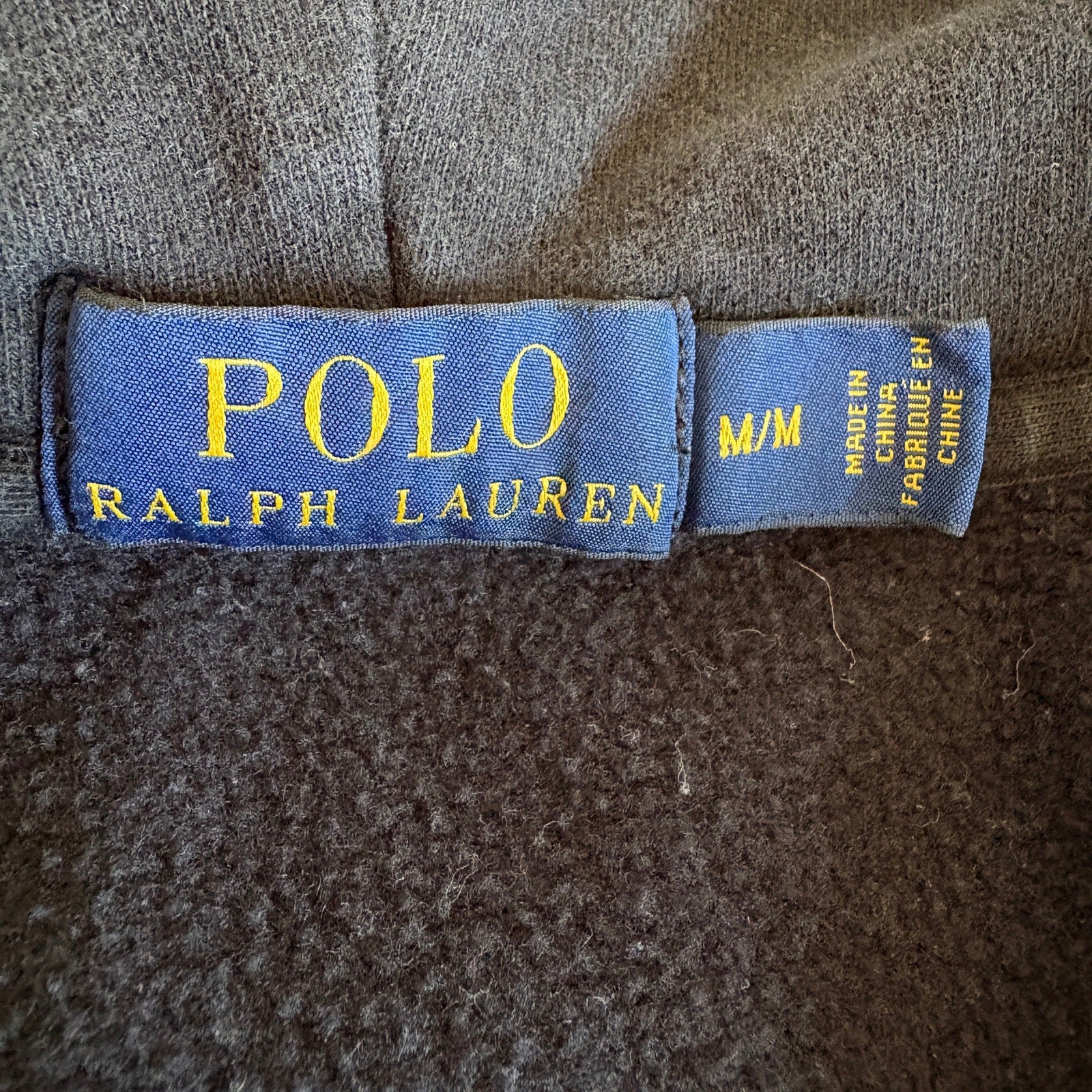 Polo Ralph Lauren Polo Bear Zip Up Hoodie - Women's Size M
