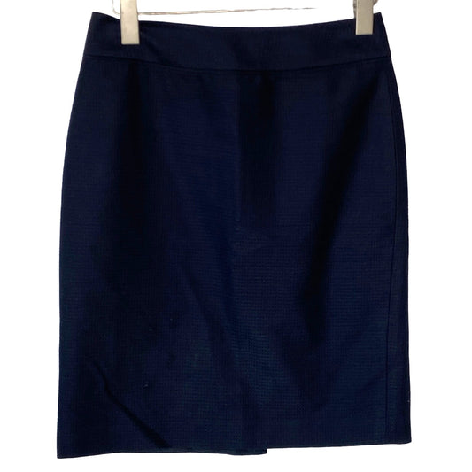 Brooks Brothers Blue Pencil Skirt - Women's Size 4P