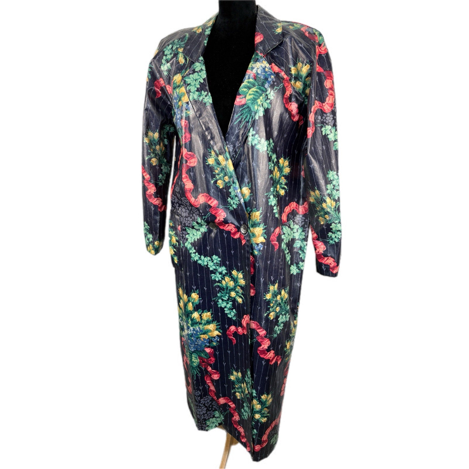 American Vintage Nordic House Rare Floral Rain Coat - Women's Size XL