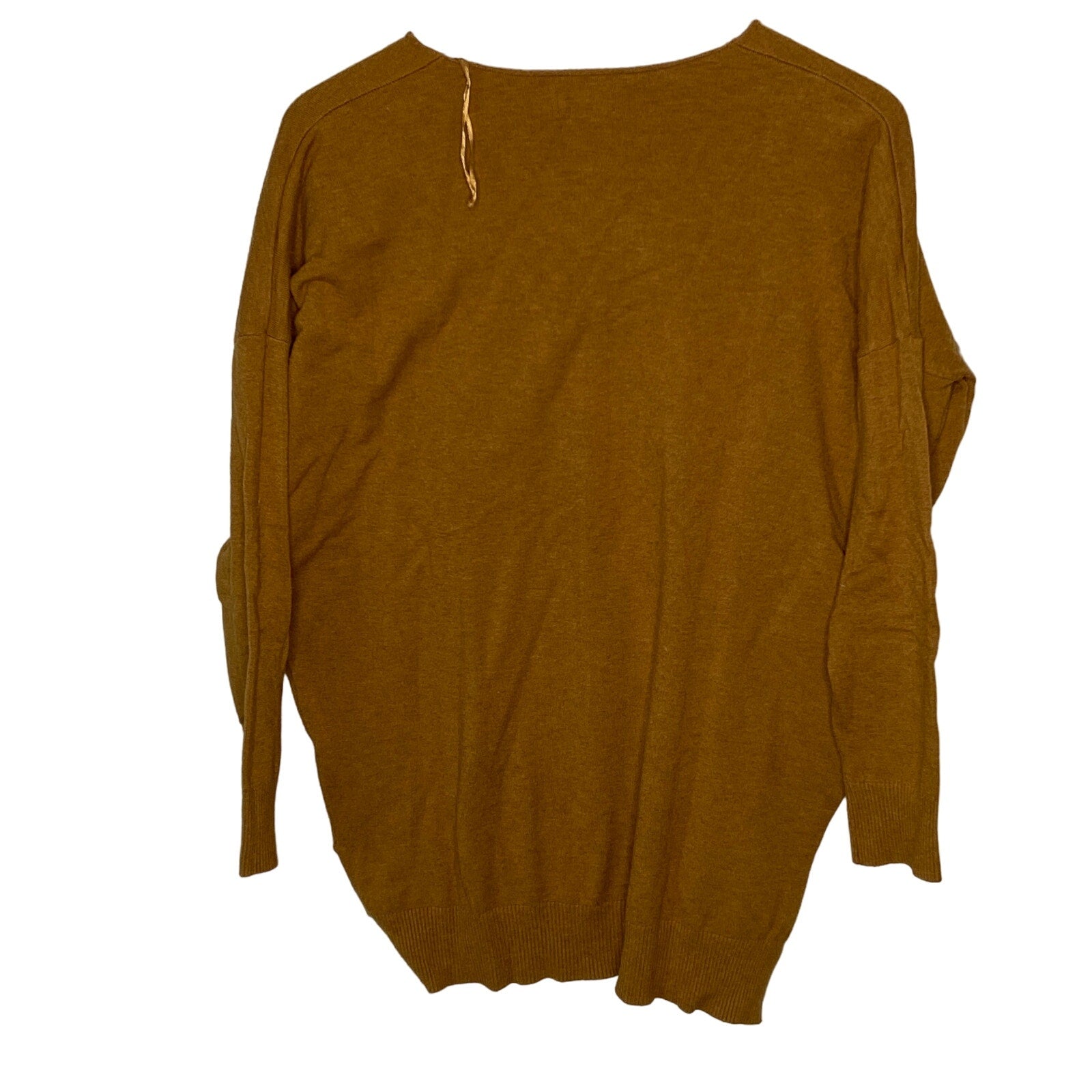 Dreamers Mustard V Neck Sweater - Women's Size M/L