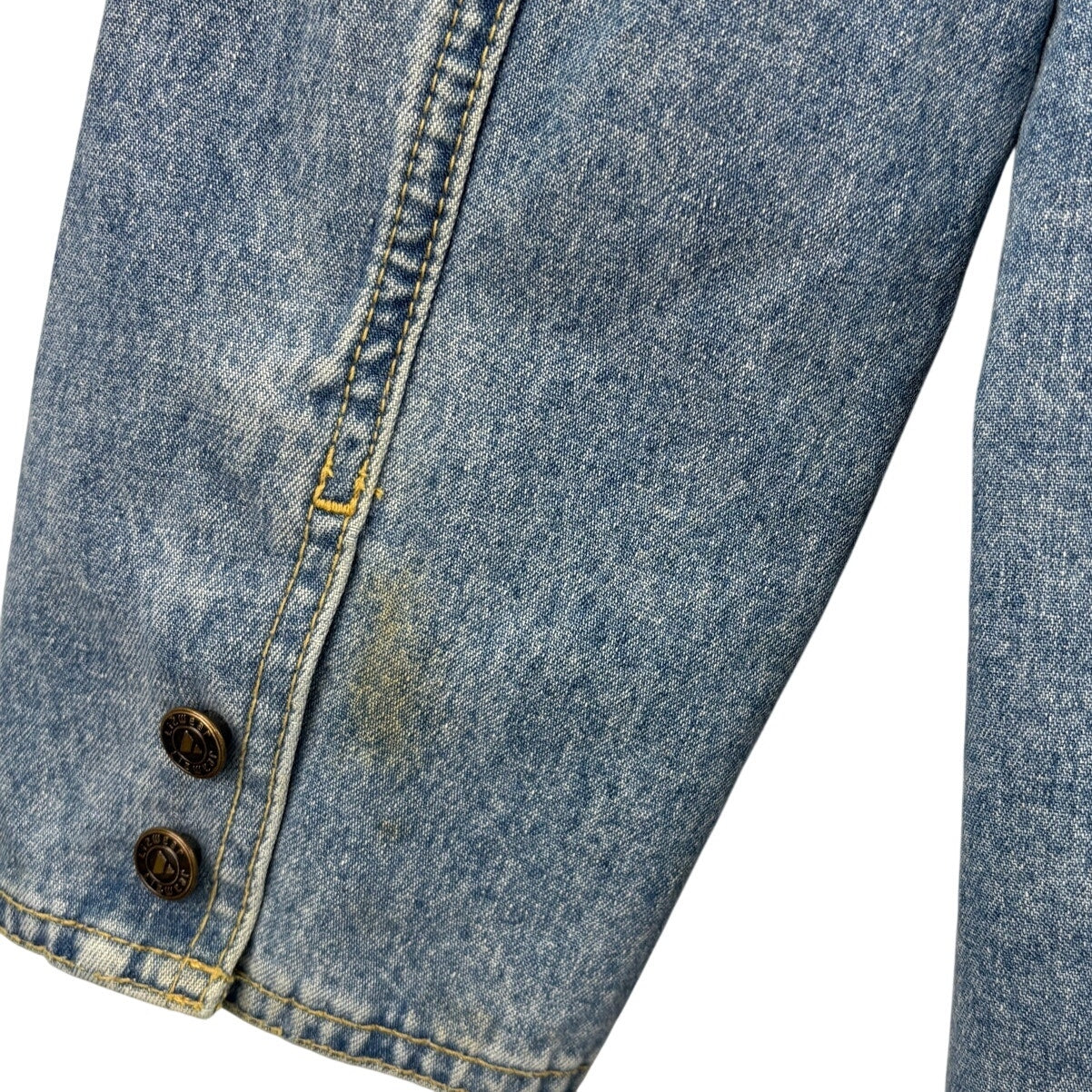 Vintage Denim Two Button Blazer - Women's Size 12