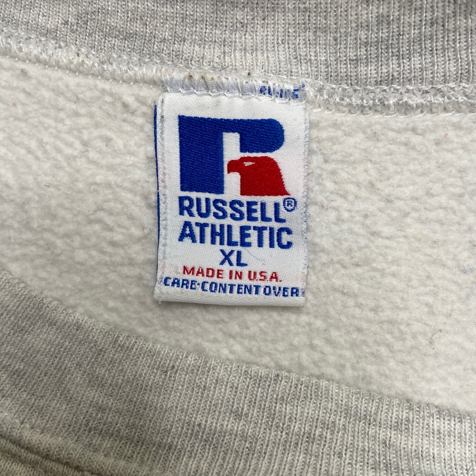 Vintage Russell Ida Bluestreaks Crewneck Sweatshirt Made in USA - Men's Size XL