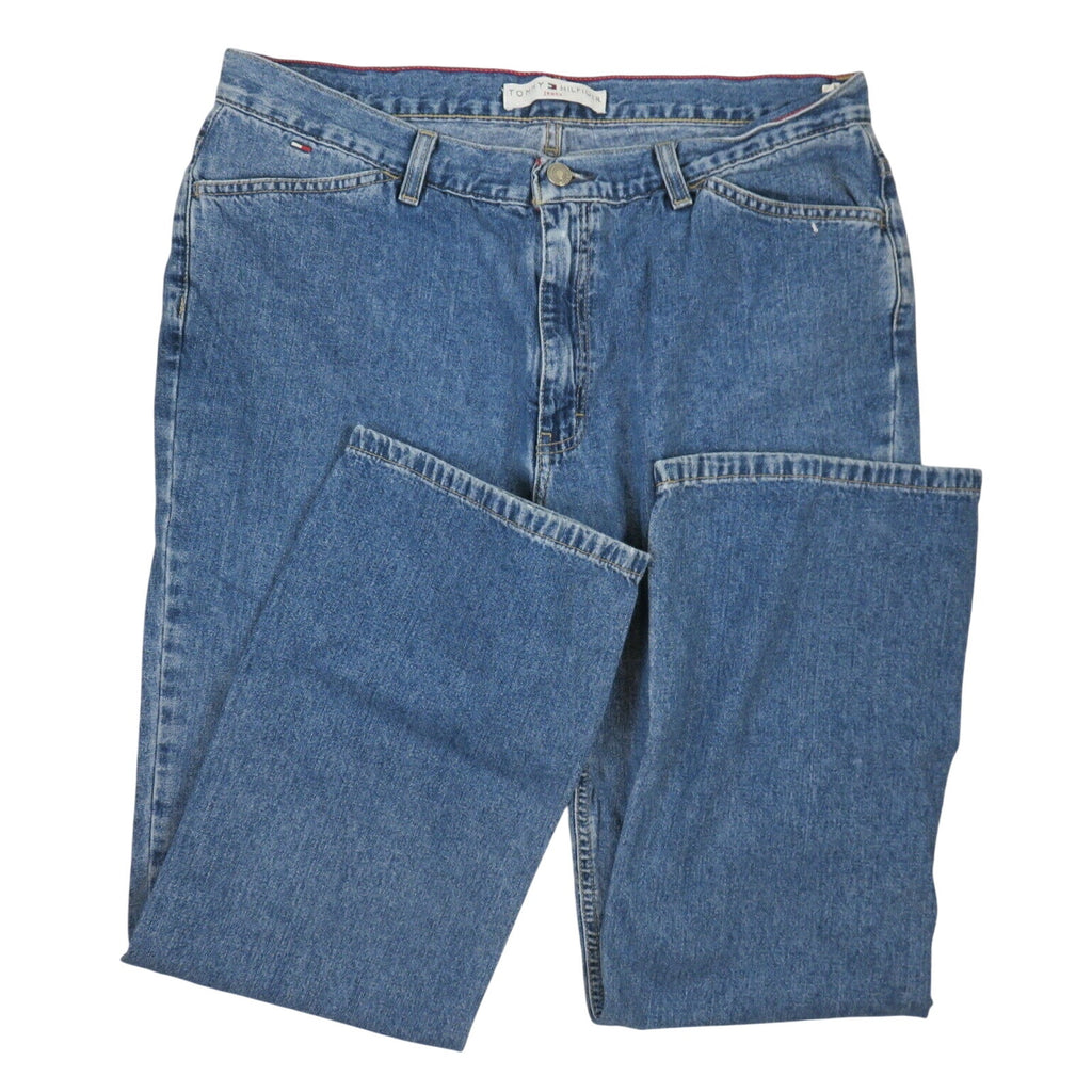 Tommy Hilfiger High Waist Retro Hipster Boot Cut Jeans - Women's 14