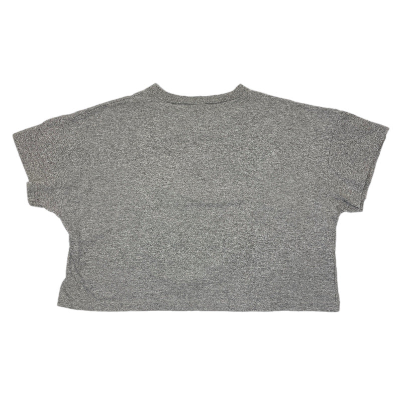 American Vintage Mickey Unlimited Crop Weight Lifting T Shirt - Women's Size L