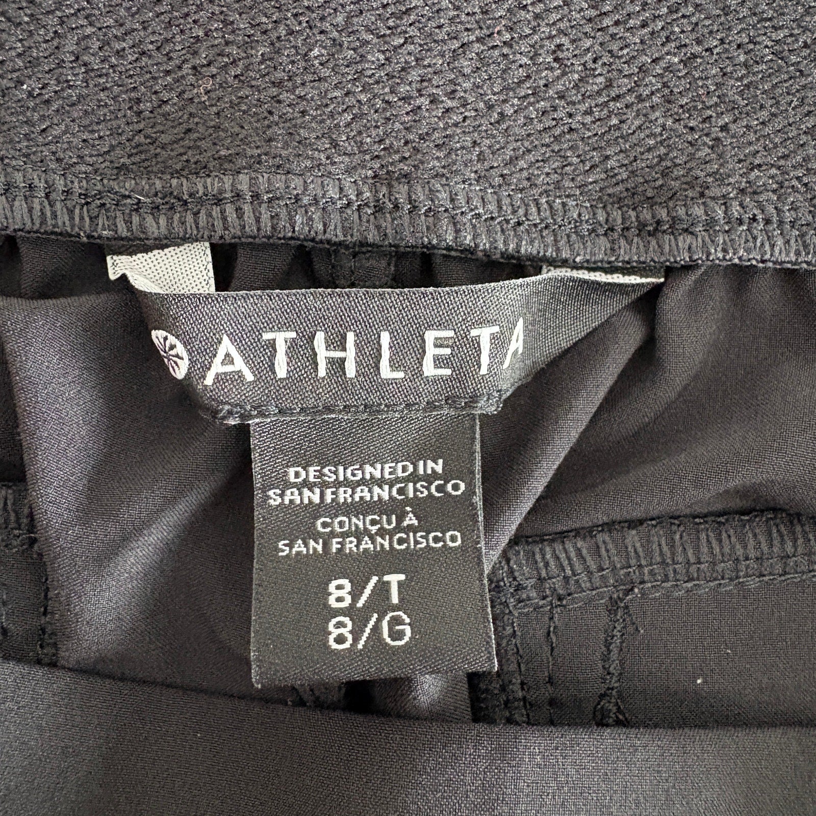 Athleta Brooklyn Heights High Rise Pant in Black - Women's Size 8/T