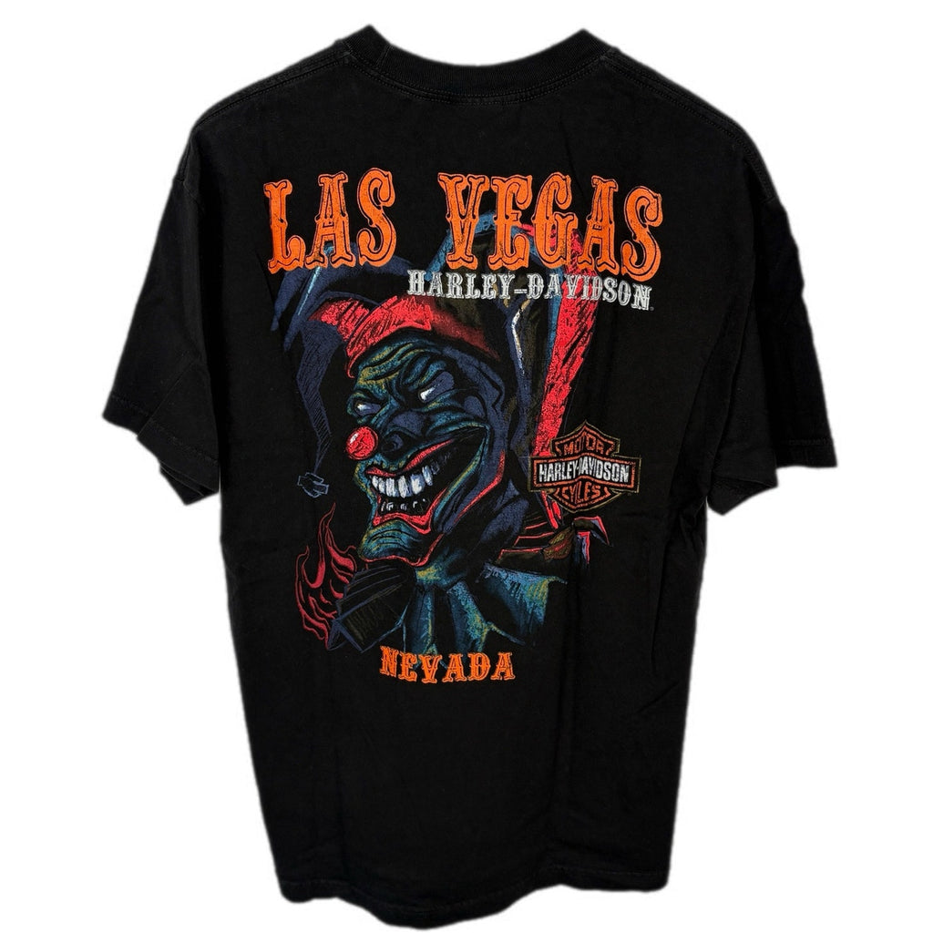 Harley-Davidson Las Vegas Nefarious Clown T Shirt - Men's Size L