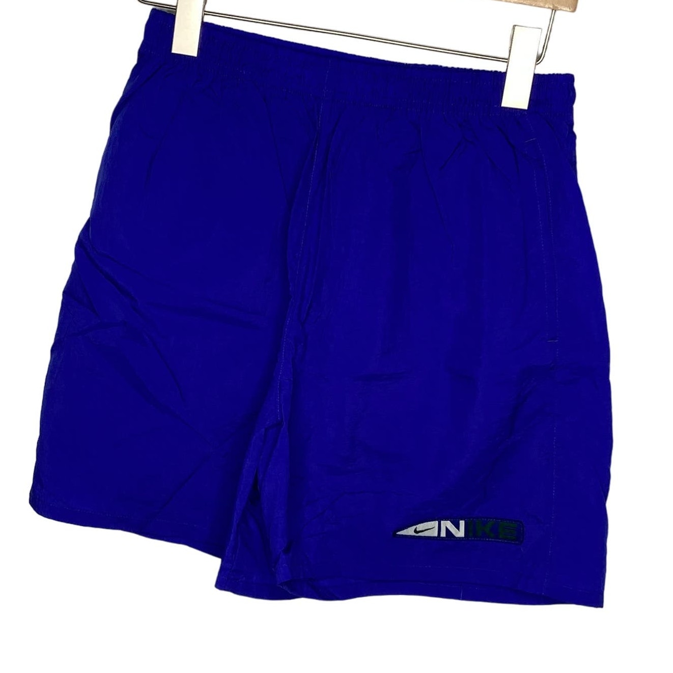 Vintage Nike White Tag Nylon Running Shorts - Women's Size L