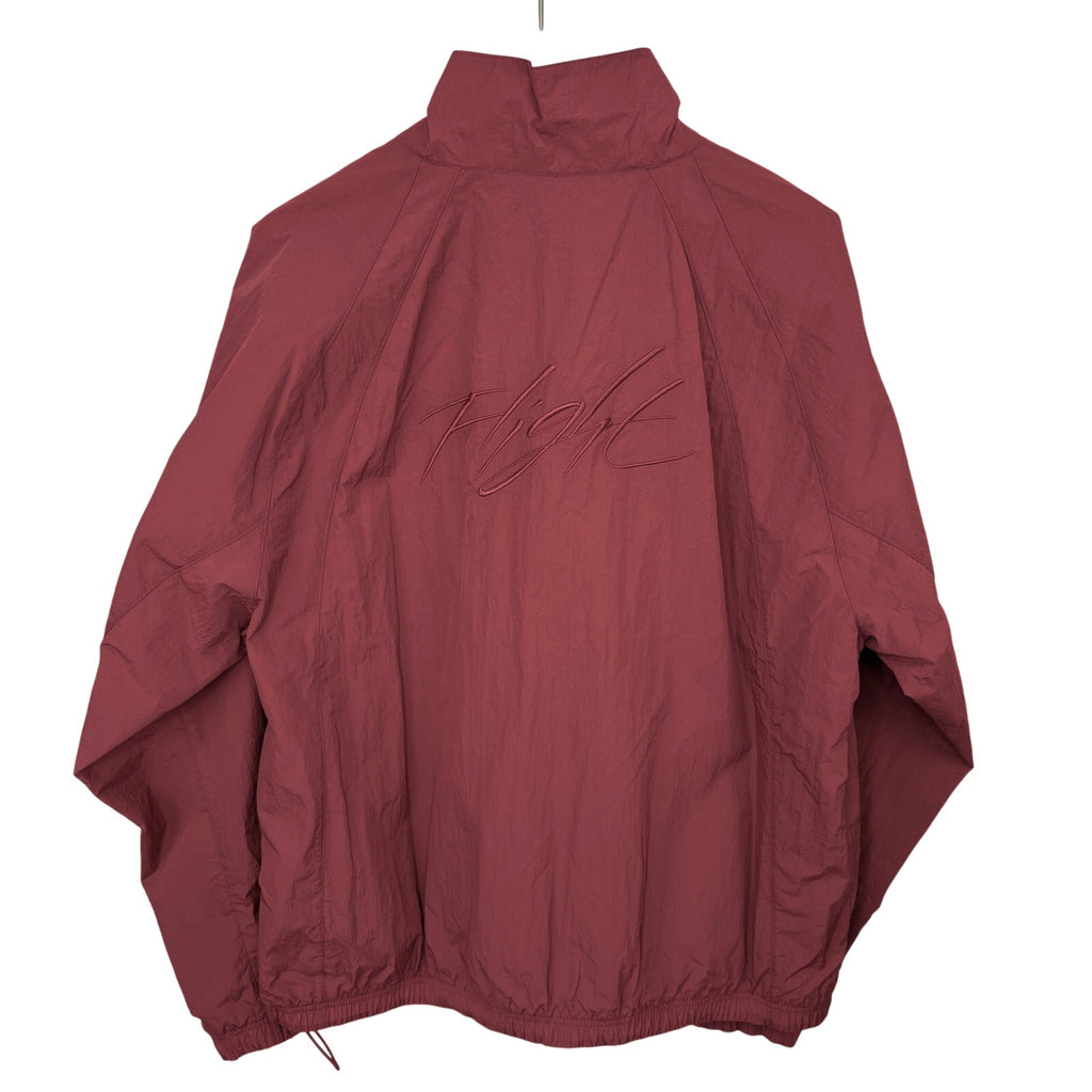 Jordan Flight Pomegranate DH9037-690 Full Zip Windbreaker - Men's Size XL