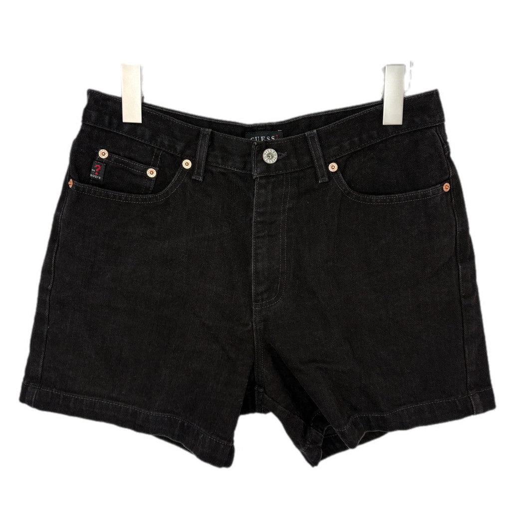 Y2K Guess Boyfriend Black Jean Shorts - Women's Size 31