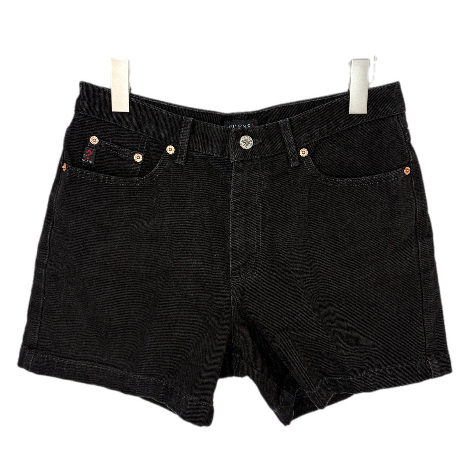 Y2K Guess Boyfriend Black Jean Shorts - Women's Size 31