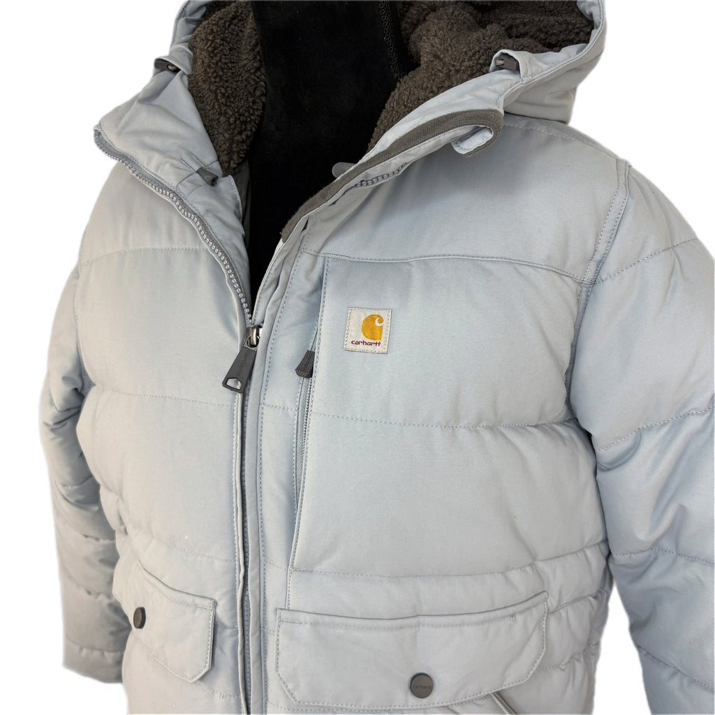 Carhartt Rain Defender Fleece Lined Nylon Puffer Jacket - Women's Size L