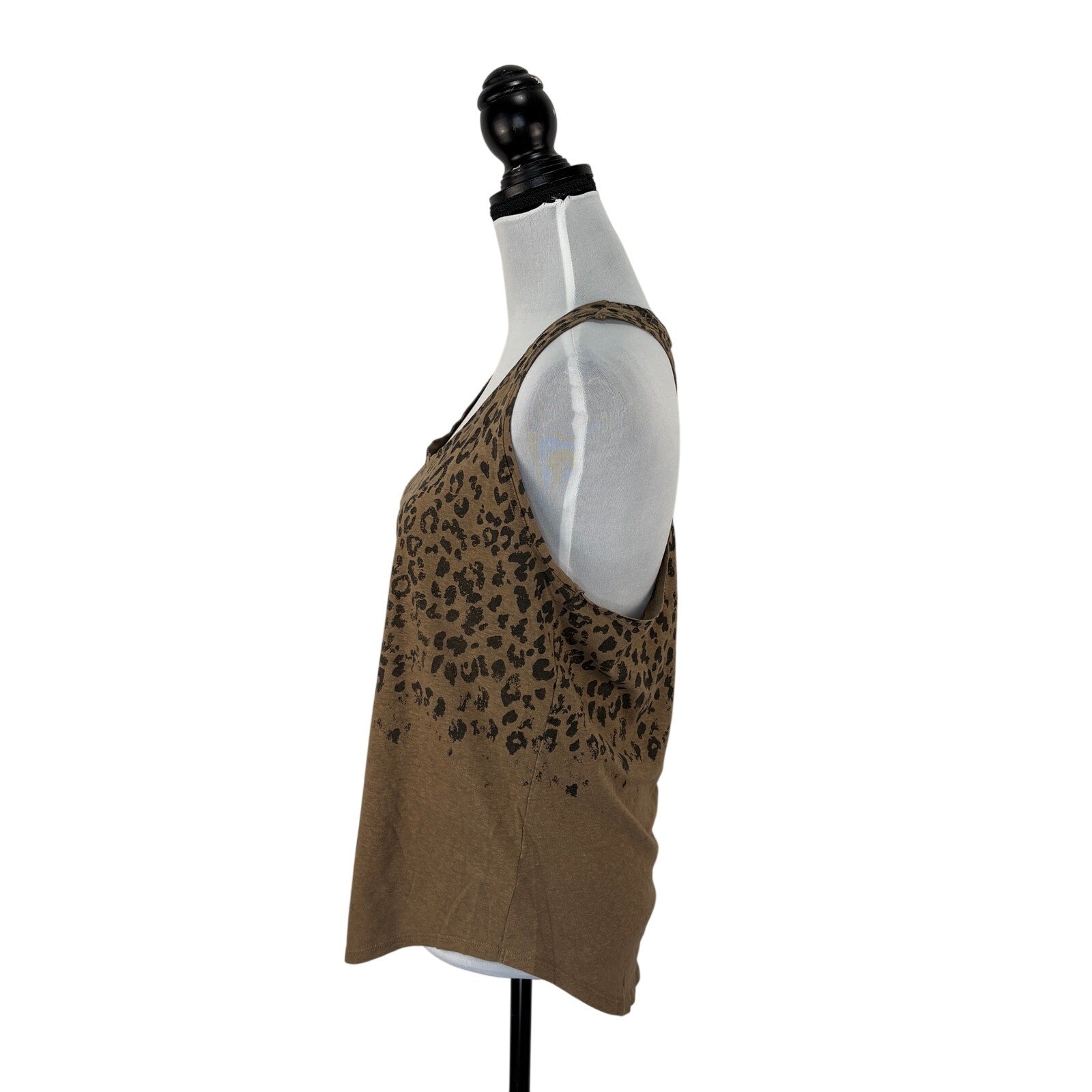 Converse One Star Racerback Animal Print Tank Top - Women's Size L