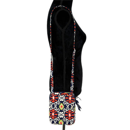 Vera Bradley Sun Valley Mini Hipster Crossbody