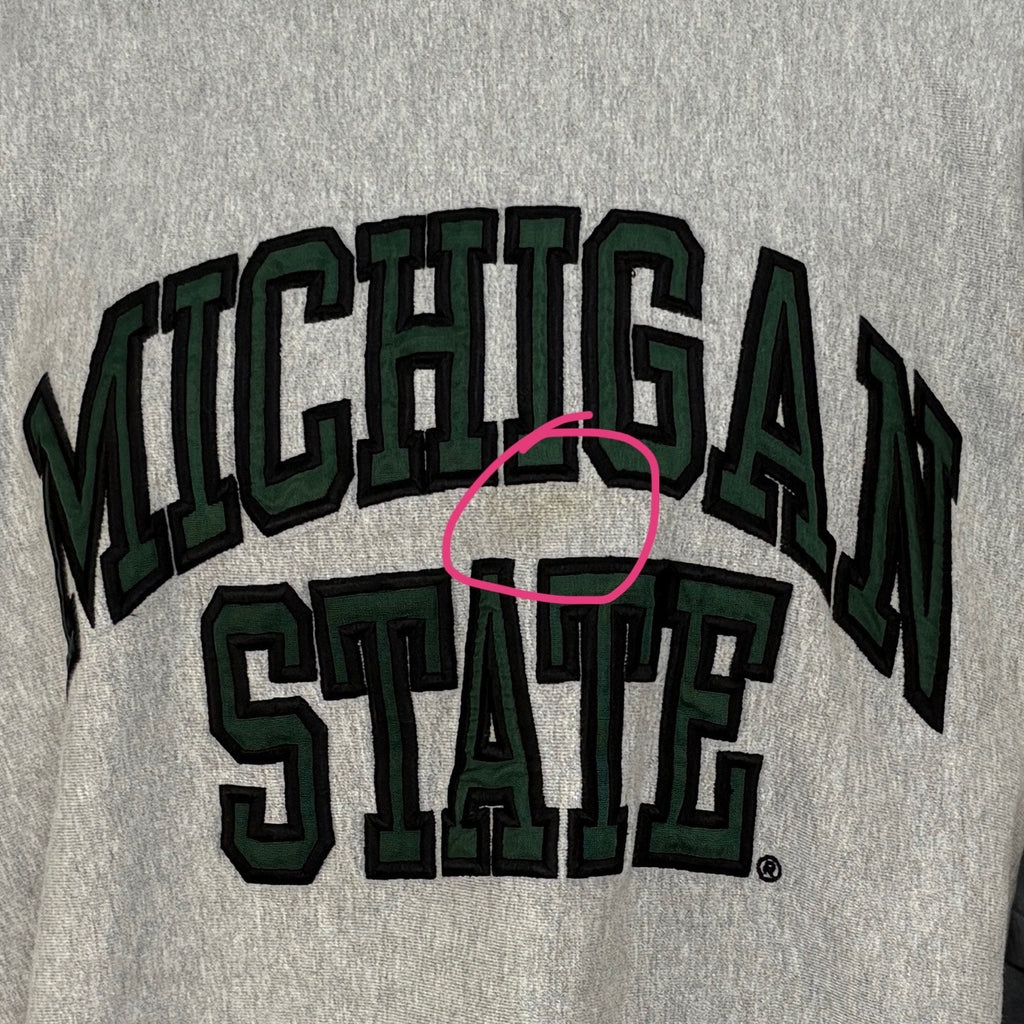 Steve & Barry's Michigan State Crewneck Sweatshirt - Adult Size XL