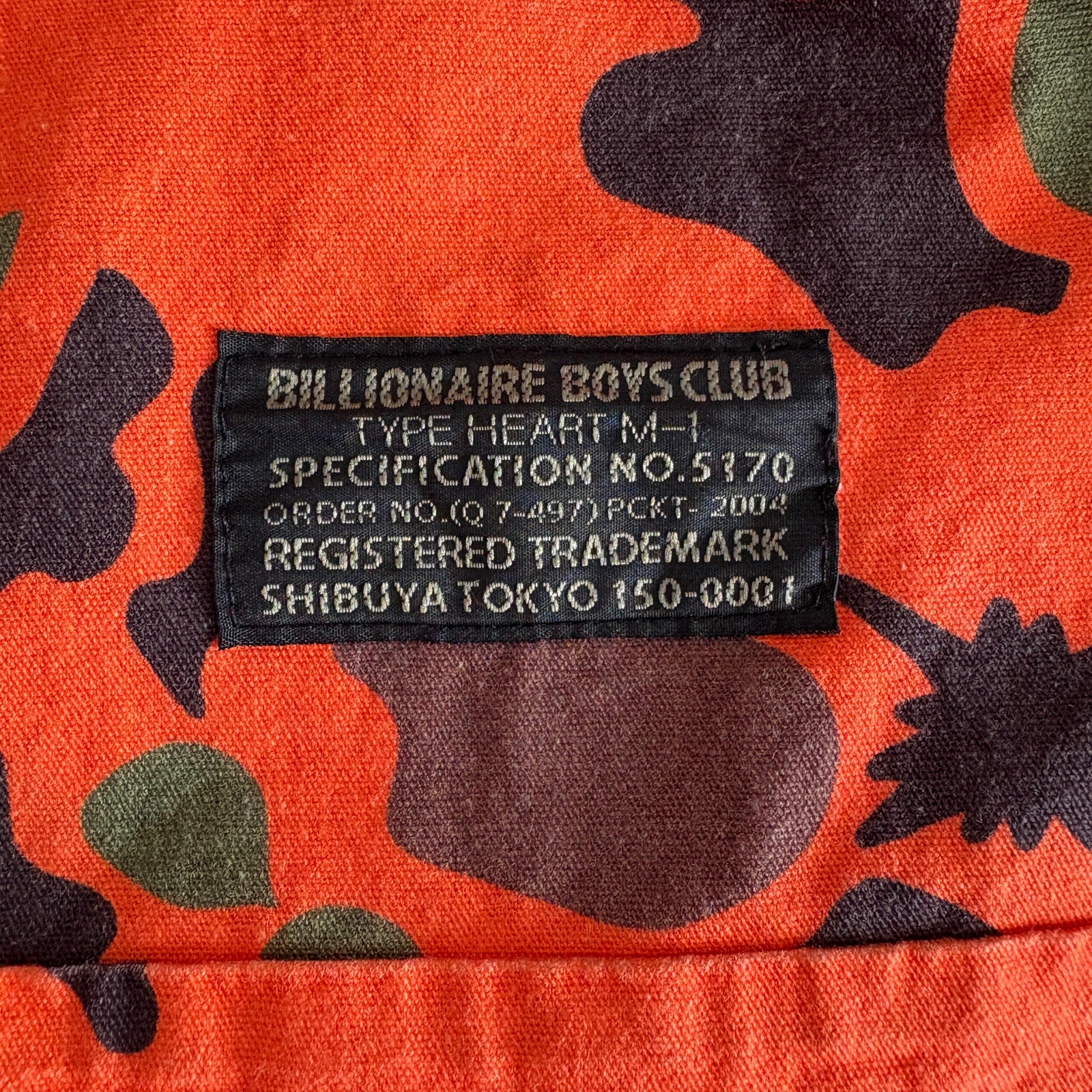 Billionaire Boys Club Camper Pant In Orange Camo - Men's Size 38